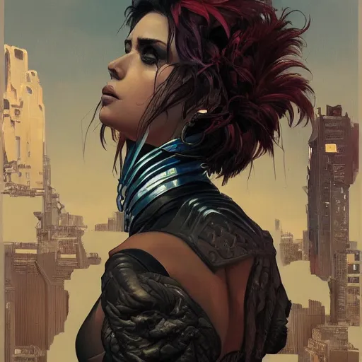 Prompt: brutalist Portrait of KMFDM, intricate, wild, highly detailed, digital painting, artstation, concept art, smooth, sharp focus, illustration, art by artgerm and greg rutkowski and alphonse mucha and Hajime Sorayama