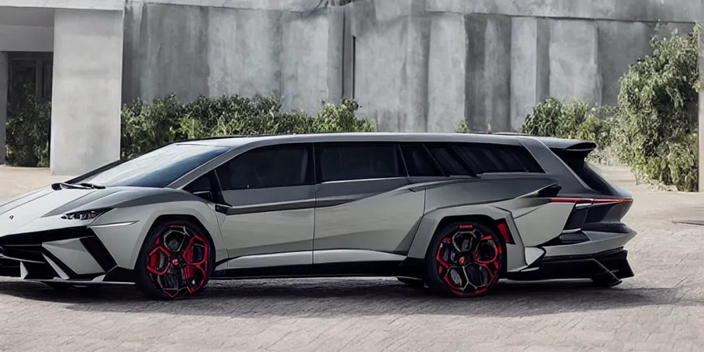 Image similar to “2022 Lamborghini Minivan”