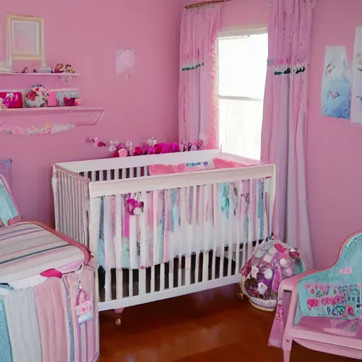 Image similar to kawaii baby room every baby could dream of