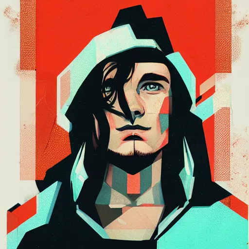 Image similar to Zagreus profile picture by Sachin Teng, asymmetrical, Organic Painting , Matte Painting, geometric shapes, hard edges, graffiti, street art:2 by Sachin Teng:4