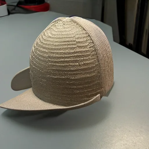 Image similar to 3d printed hat