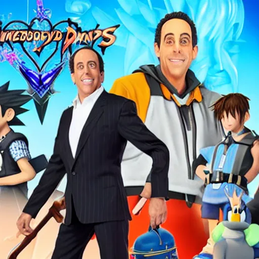 Image similar to jerry seinfeld in kingdom hearts