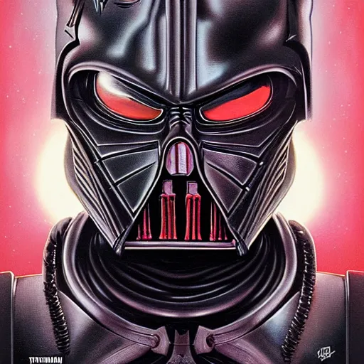 Prompt: doom demon venom giger portrait of female darth vader, Pixar style, by Tristan Eaton Stanley Artgerm and Tom Bagshaw.