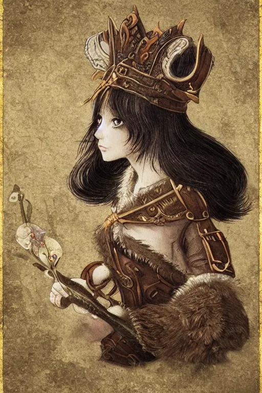 Prompt: kawaii spinx portrait, renaissance