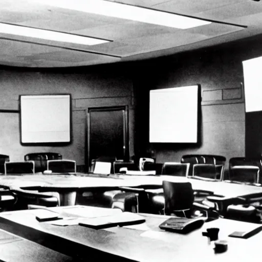 Image similar to War Room from Dr Strangelove