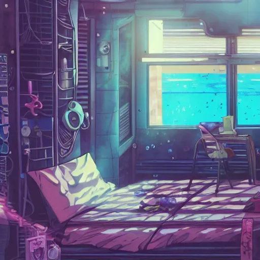 Anime Room PC, Aesthetic Anime Room, HD wallpaper