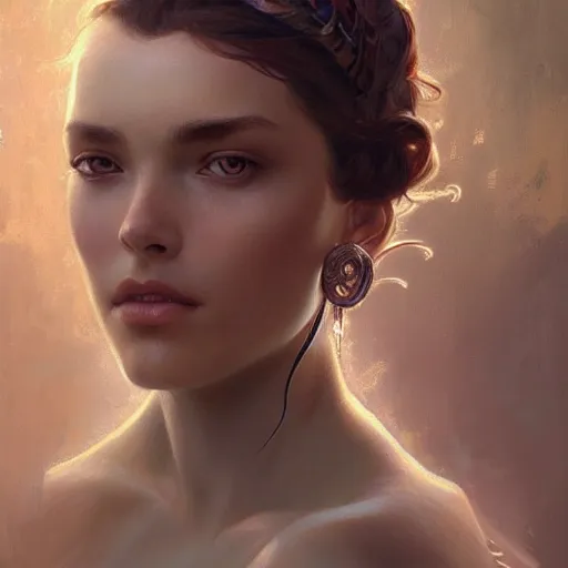 Image similar to ultra realistic illustration, samas aran, intricate, elegant, highly detailed, digital painting, artstation, concept art, smooth, sharp focus, illustration, art by artgerm and greg rutkowski and alphonse mucha