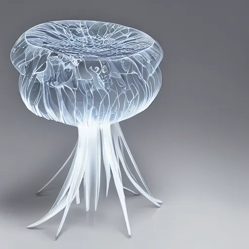 Image similar to the jellyfish stool by Zaha hadid