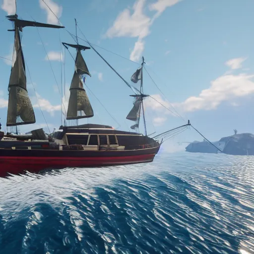 Image similar to yacht in red dead Redemption 2