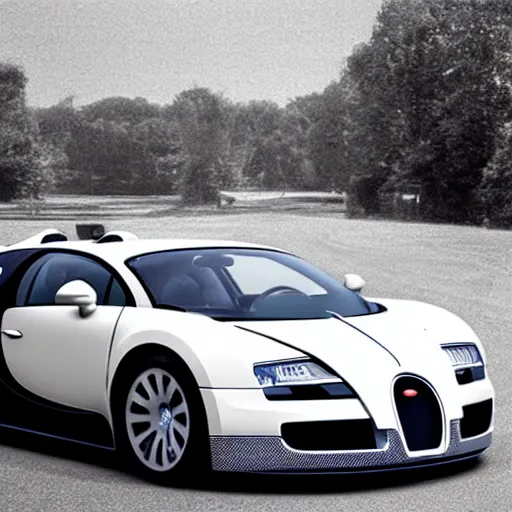 Image similar to “Bugatti Veyron if it were made in 1984”