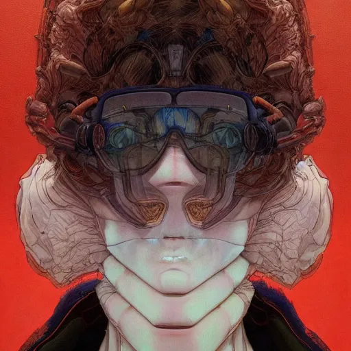 Image similar to prompt : monumental portrait soft light painted by james jean and katsuhiro otomo and erik jones, inspired by akira anime, smooth face feature, intricate oil painting, high detail illustration, sharp high detail, manga and anime 1 9 9 9