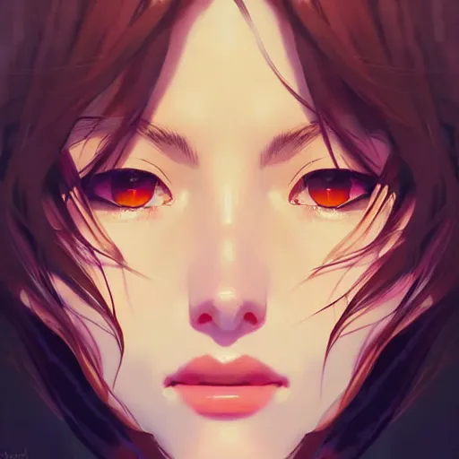 Image similar to a beautiful gina gershon alluring instagram model by guweiz and wlop and ilya kuvshinov and artgerm and makoto shinkai and studio ghibli, symmetrical eyes, aesthetic, gorgeous, stunning, alluring, attractive, artstation, deviantart, pinterest, digital art