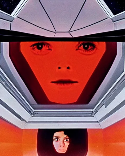 Image similar to 2001: A Space Odyssey film poster. 1968