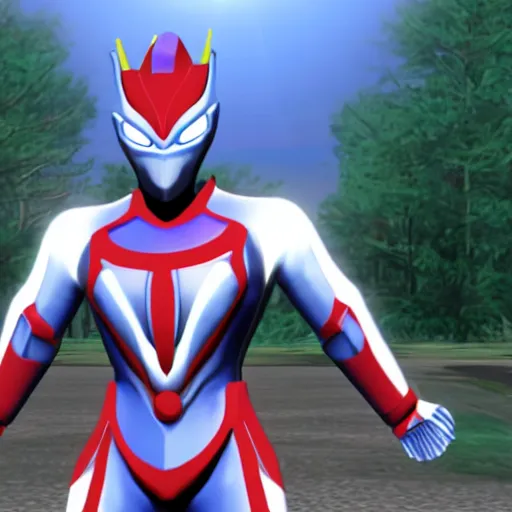 Prompt: screenshots of ultraman on n 6 4