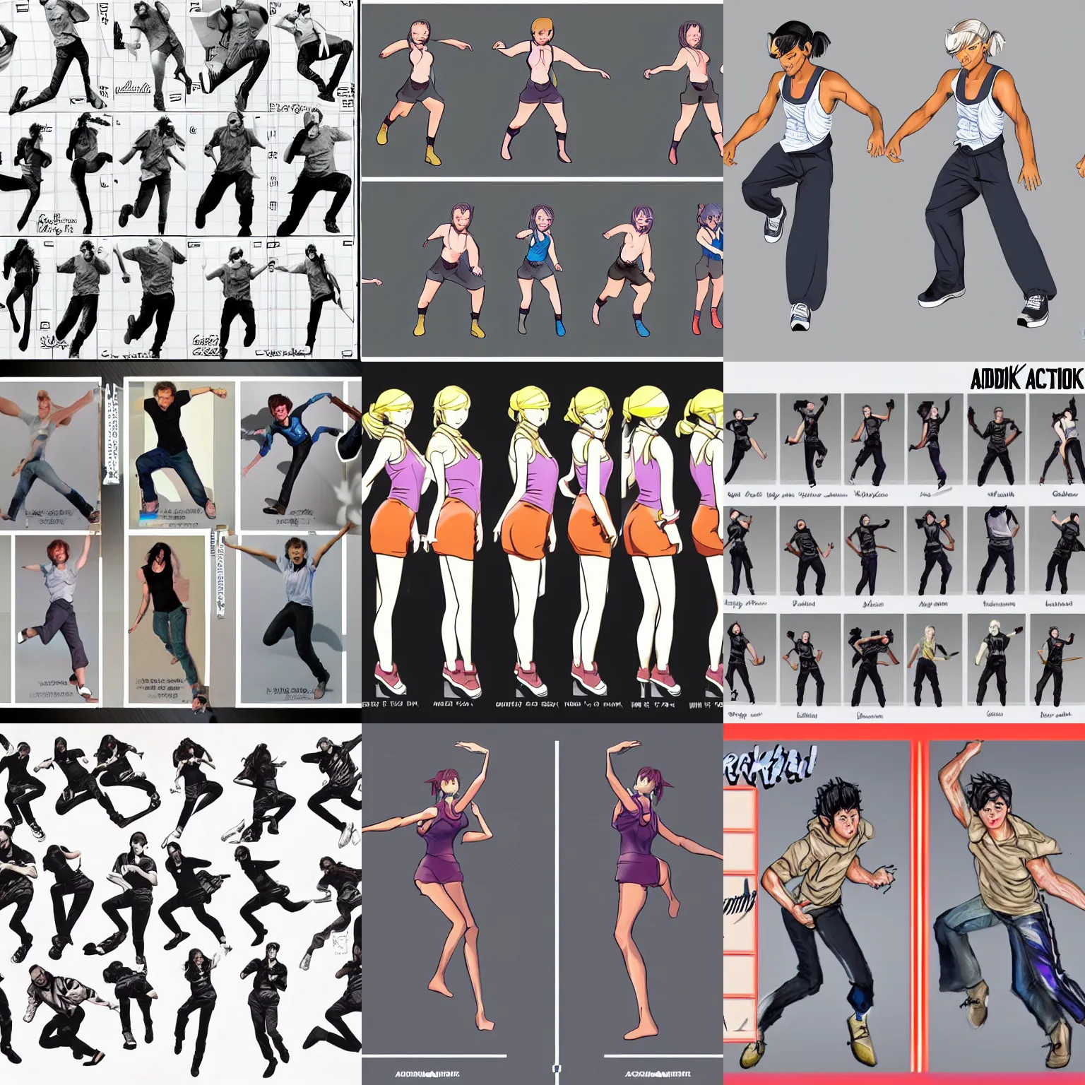 10 Model poses - CLIP STUDIO ASSETS