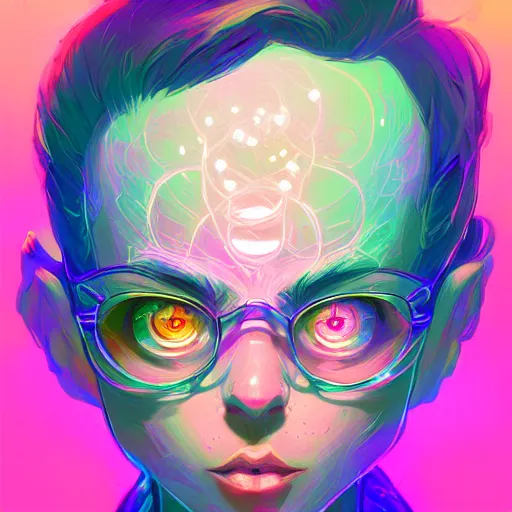 Image similar to skill magic deepdream radiating a glowing aura stuff loot legends stylized digital illustration video game icon artstation lois van baarle, ilya kuvshinov, rossdraws,