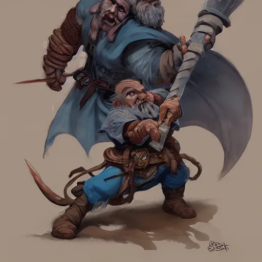 Image similar to dnd dwarf, by Jesper Ejsing