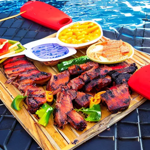 Image similar to under water bbq