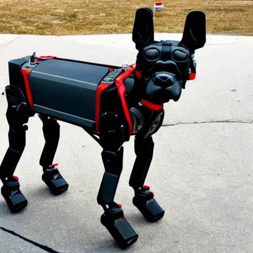 Prompt: Boston Dynamics Dog