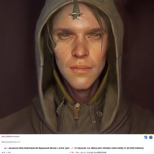 Image similar to snufkin as a realistic scifi cyberpunk character, closeup portrait art by donato giancola and greg rutkowski, vintage retro scifi, realistic face, digital art, trending on artstation, symmetry!!!