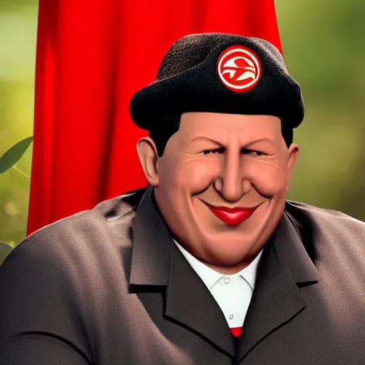 Image similar to hugo chavez toy. realistic. photo. photorealistic. detailed. high quality. high resolution. lossless quality. lossless. 8 k. hdr. 4 k. 8 k resolution. 1 6 k resolution