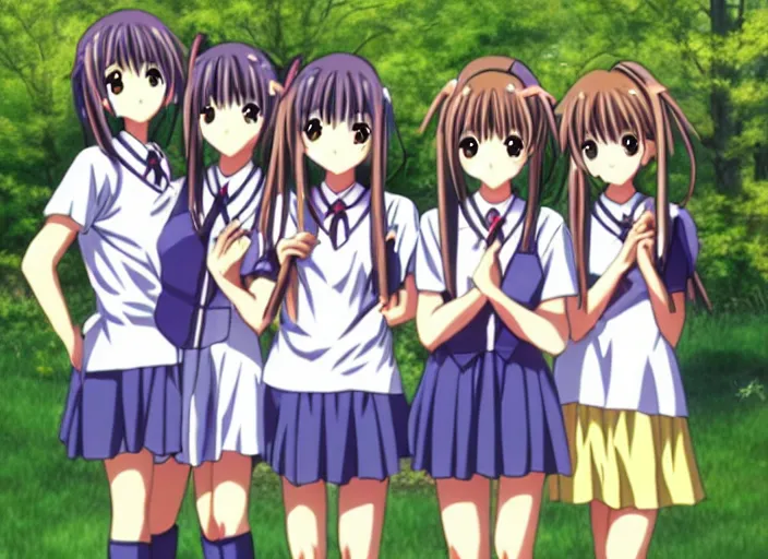 Prompt: Clannad (visual novel)