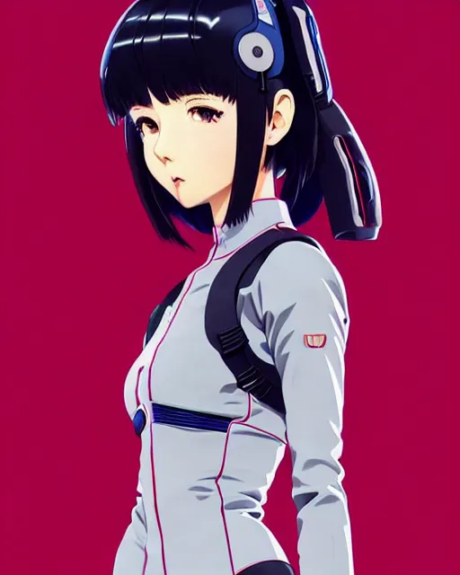 Image similar to girl wearing eva plugsuit | | very very anime!!!, fine - face, audrey plaza, realistic shaded perfect face, fine details. anime. realistic shaded lighting poster by ilya kuvshinov katsuhiro otomo ghost - in - the - shell, magali villeneuve, artgerm, jeremy lipkin and michael garmash and rob rey