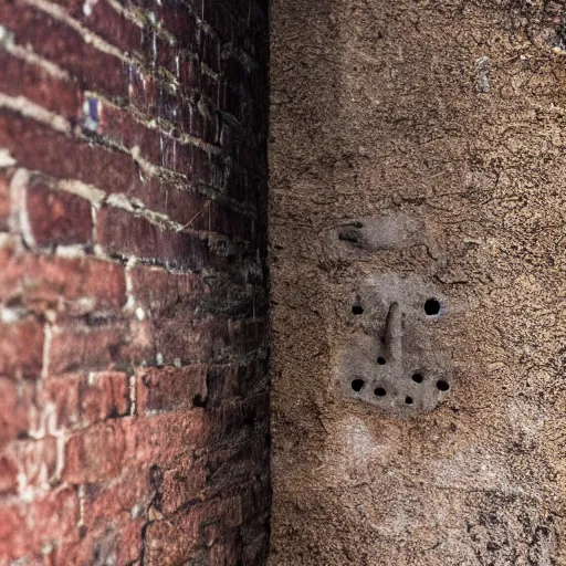 Image similar to closeup of an old wall pareidolia