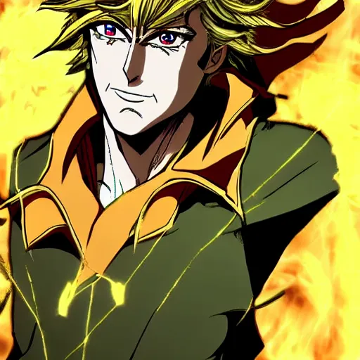 AI Art: Dio Brando by @The studios of Securety