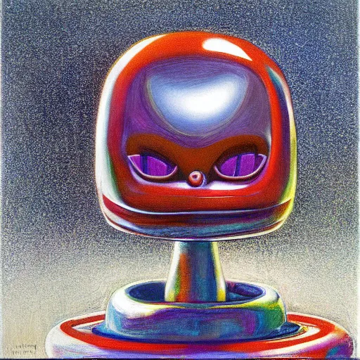 Image similar to alien by wayne thiebaud