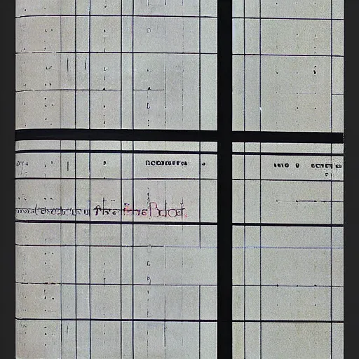 Prompt: high school yearbook by piet mondrian