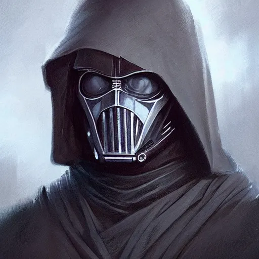 Image similar to portrait of a man by Greg Rutkowski, Jacen Solo as a sith knight, wearing black sith robes, Star Wars Expanded Universe, highly detailed portrait, digital painting, artstation, concept art, smooth, sharp foccus ilustration, Artstation HQ