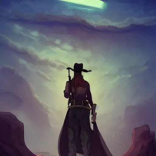Prompt: #fantasy Western Animation style, grieve in stereo it doesn't go away, a luminism on the life stage trending on artstation