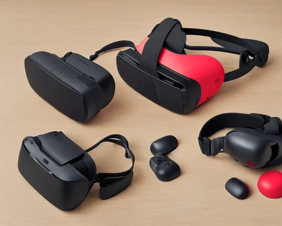 Image similar to nintendo VR headset box