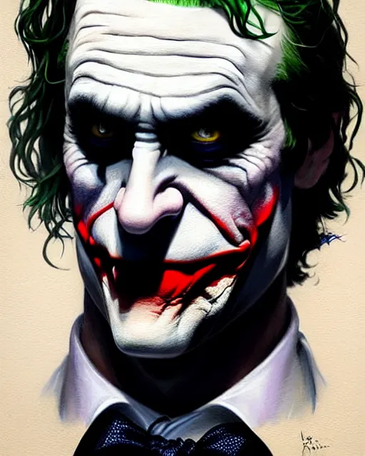 character portrait of the joker | | realistic shaded, | Stable ...