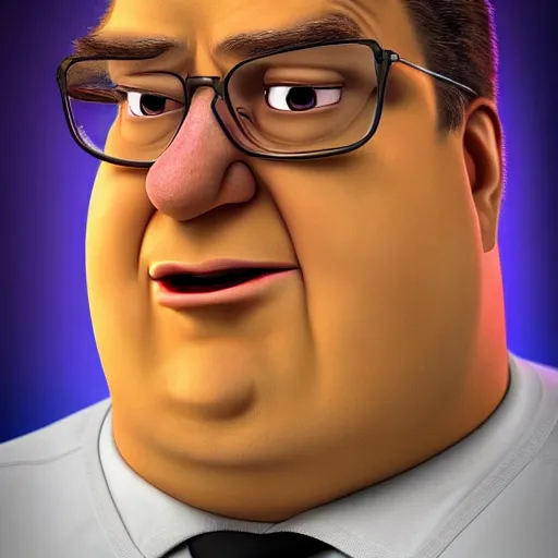 Image similar to stunning award winning hyperrealistic hdr 8 k highly detailed portrait photo of peter griffin as a real human