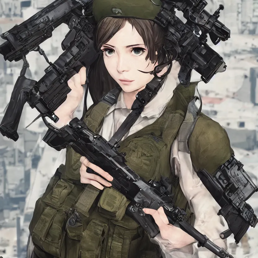 Prompt: portrait photo, highly detailed, high resolution, cosplay photo, stunning, girls frontline style, bokeh soft, 100mm, trending on instagram, by professional photographer, realistic human anatomy, real human faces, realistic military carrier, soldier clothing, modern warfare, in gta5, shot with a canon, low saturation