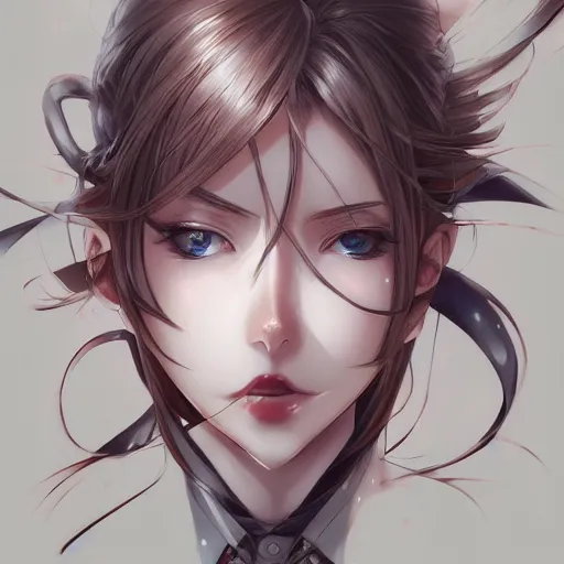 Prompt: beautiful anime girl, hourglass slim figure; typography; drawn by Hirohiko Araki; portrait, made by Stanley Artgerm Lau, WLOP, Rossdraws, James Jean, Andrei Riabovitchev, Marc Simonetti, Yoshitaka Amano, ArtStation