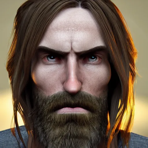 Image similar to hyperrealistic dslr film still of asmongold, long stringy hair, combover, stunning 8 k octane comprehensive 3 d render, inspired by istvan sandorfi & greg rutkowski & unreal engine, perfect symmetry, dim volumetric cinematic lighting, extremely hyper - detailed, incredibly real lifelike attributes & flesh texture, intricate, masterpiece, artstation, stunning