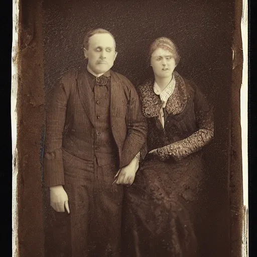 Prompt: huggy wuggy, daguerrotype photograph, super realistic