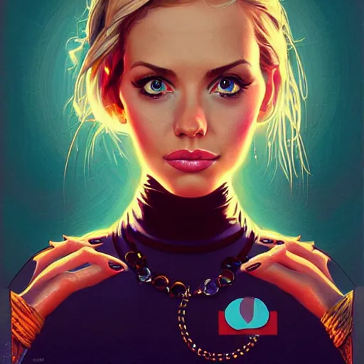 Image similar to lofi Laura Bailey portrait, Pixar style, by Tristan Eaton Stanley Artgerm and Tom Bagshaw.