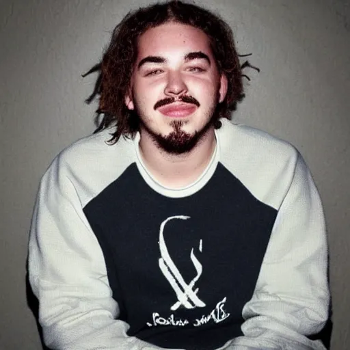 Image similar to post Malone without tattoos