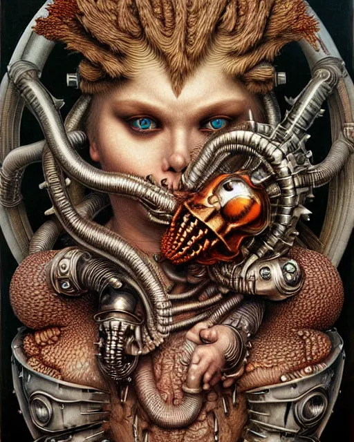 Image similar to hyperrealistic detailed bowser, art by ernst haeckel, john william godward, android jones, h. r. giger, gothic - cyberpunk, ornamental, dimmed pastel colours,