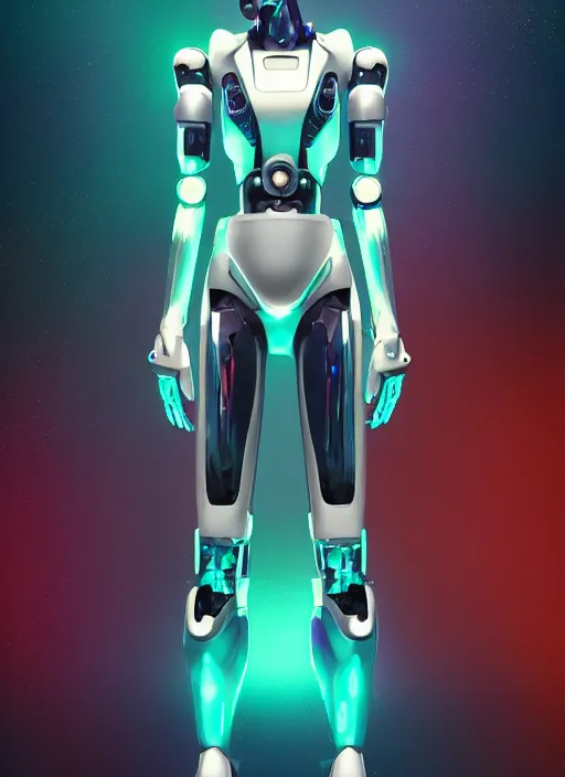 Prompt: holograph, female robot mech suit, angel wings, evangelion, quixel megascans, glitchpunk, character portrait, trending on artstation,