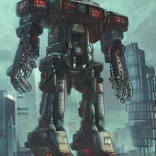 Image similar to a giant robot corpse repurposed to house a booming city in its hull, set in the distant future, steampunk, cyberpunk, warm lights, anime, vhs distortion