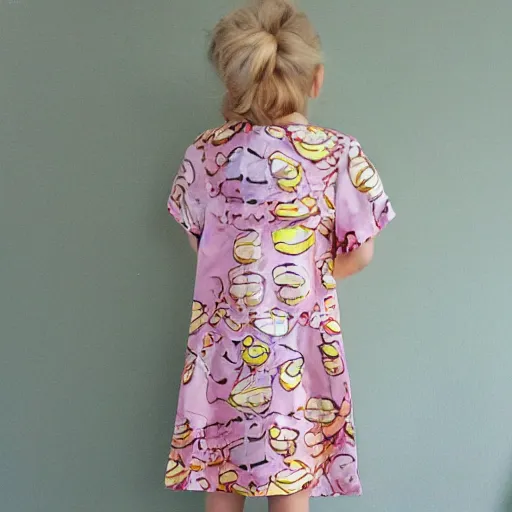 Image similar to croissant based dress