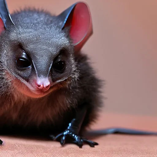 Image similar to an adorable chubby baby bat