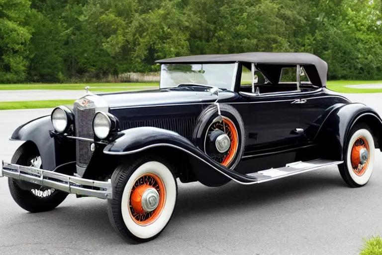 Prompt: 1 9 3 0 cadillac v - 1 6