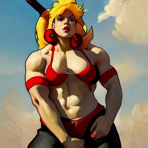 Image similar to socialist realism propaganda poster painting of thick female bodybuilder zarya from overwatch as pikachu, socialist realism, highly detailed, intricate, digital painting, artstation, sharp focus, illustration, art by jakub rozalski, artgerm, tan zi and ayanamikodon and alphonse mucha and wlop