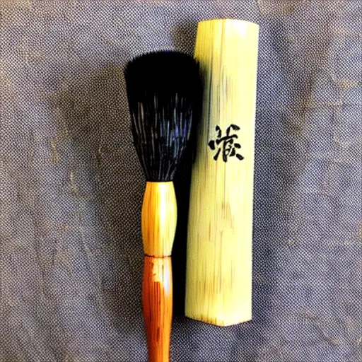 Image similar to zen bamboo brush ink